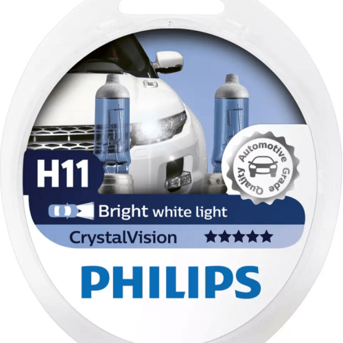 Σετ Λάμπες H11 Philips Crystal Vision